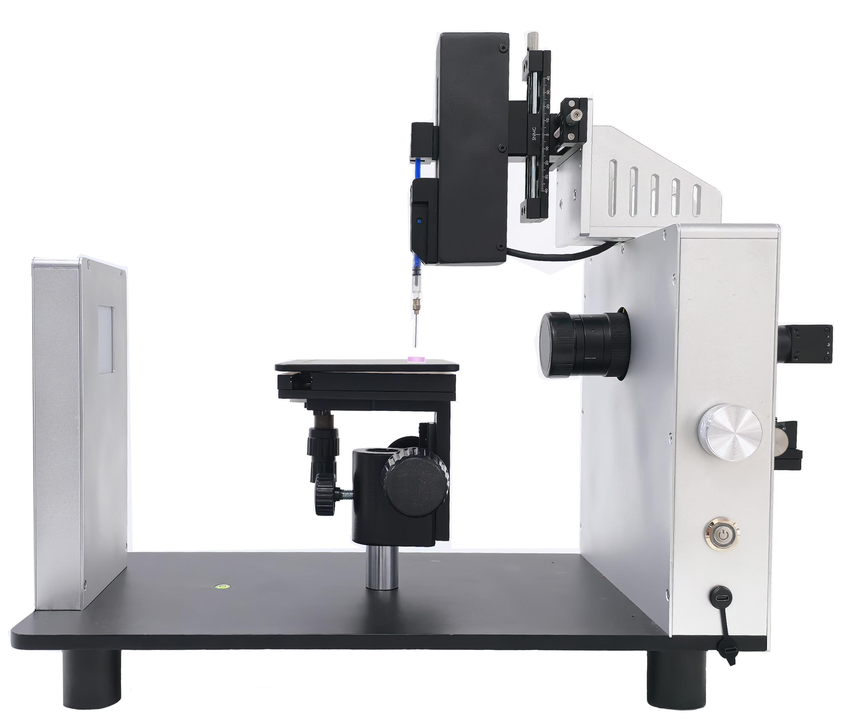 LCA-200自动滴样接触角测试仪测试光学玻璃水滴角 LCA-200自动滴样接触角测试仪测试光学玻璃水滴角
